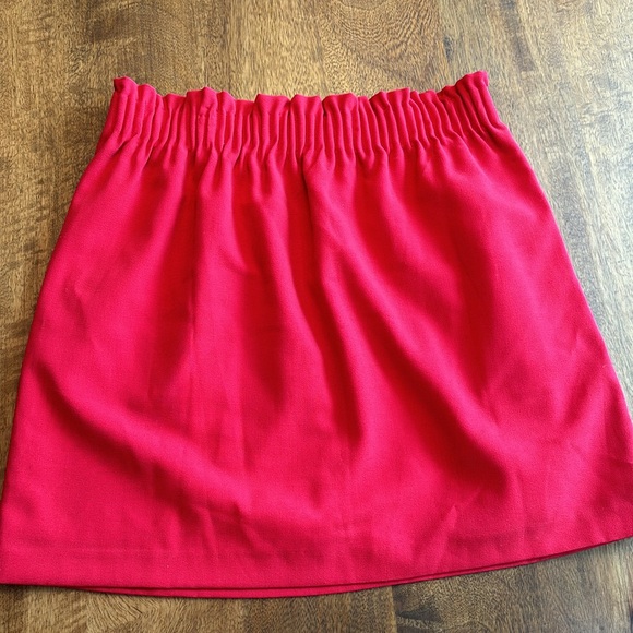 High-waisted paper-bag skirt, size 4 - Picture 3 of 6